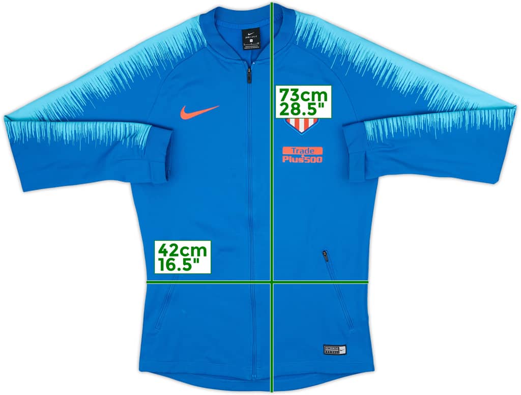 2018-19 Atletico Madrid Nike Track Jacket - 8/10 - (S)
