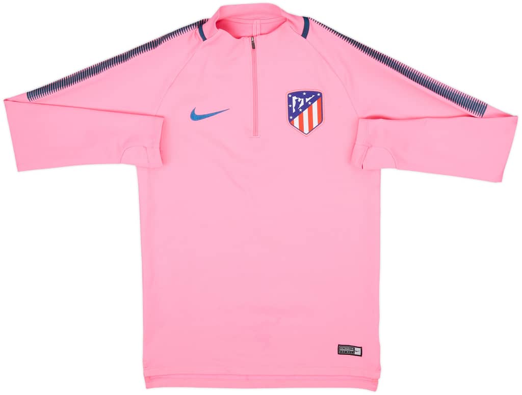 2017-18 Atletico Madrid Nike 1/4 Zip Training Top - 6/10 - (S)