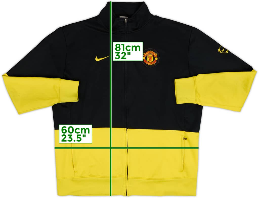 2009-10 Manchester United Nike Track Jacket - 8/10 - (XXL)
