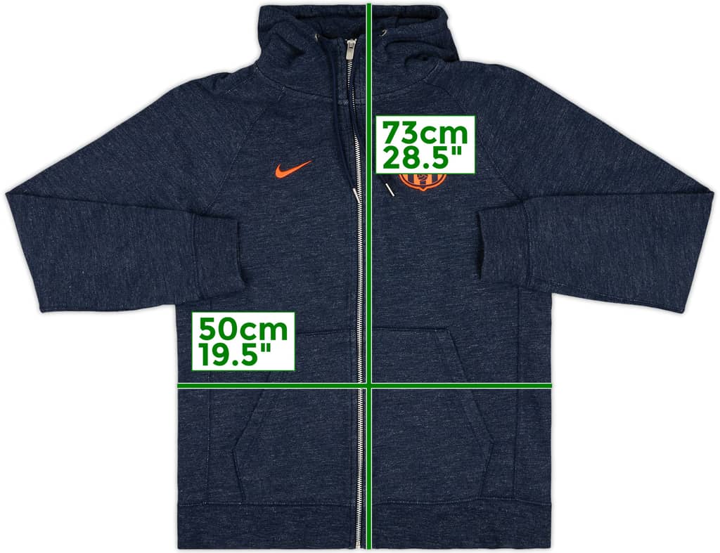 2018-19 Barcelona Nike Track Jacket - 9/10 - (M)