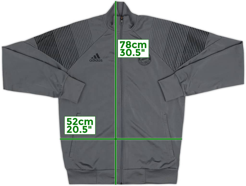 2018-19 Bayern Munich adidas Track Jacket - 8/10 - (M)