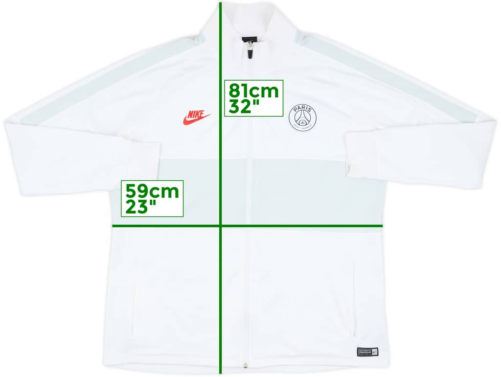 2019-20 Paris Saint-Germain Nike Track Jacket - 9/10 - (XL)