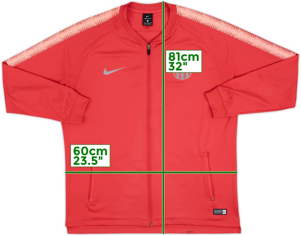 2018-19 Barcelona Nike Track Jacket - 6/10 - (XL)