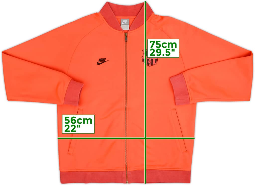 2009-10 Barcelona Nike Track Jacket - 7/10 - (L)