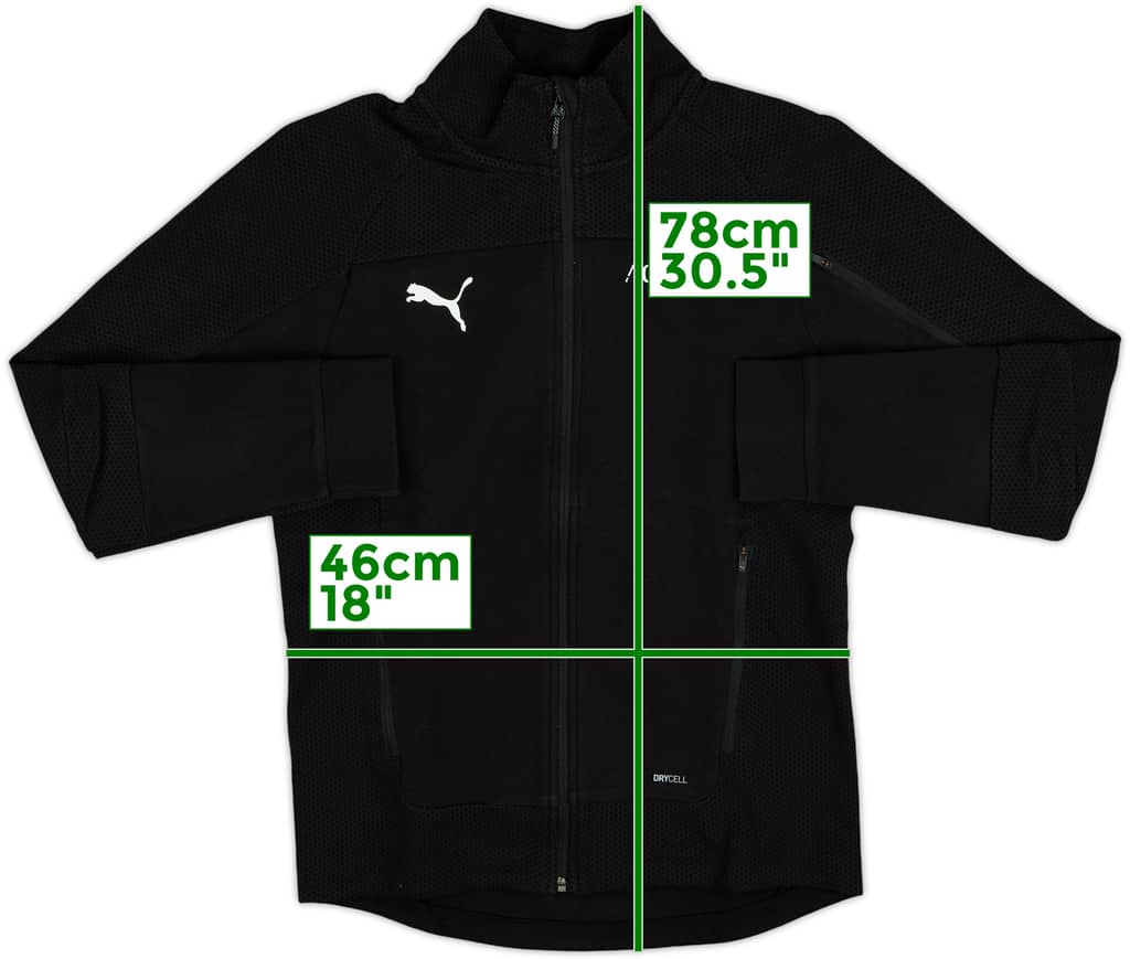 2020-21 AC Milan Puma Track Jacket - 9/10 - (S)