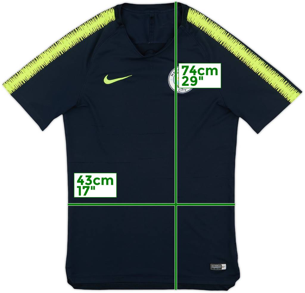 2018-19 Manchester City Puma Training Shirt - 8/10 - (S)