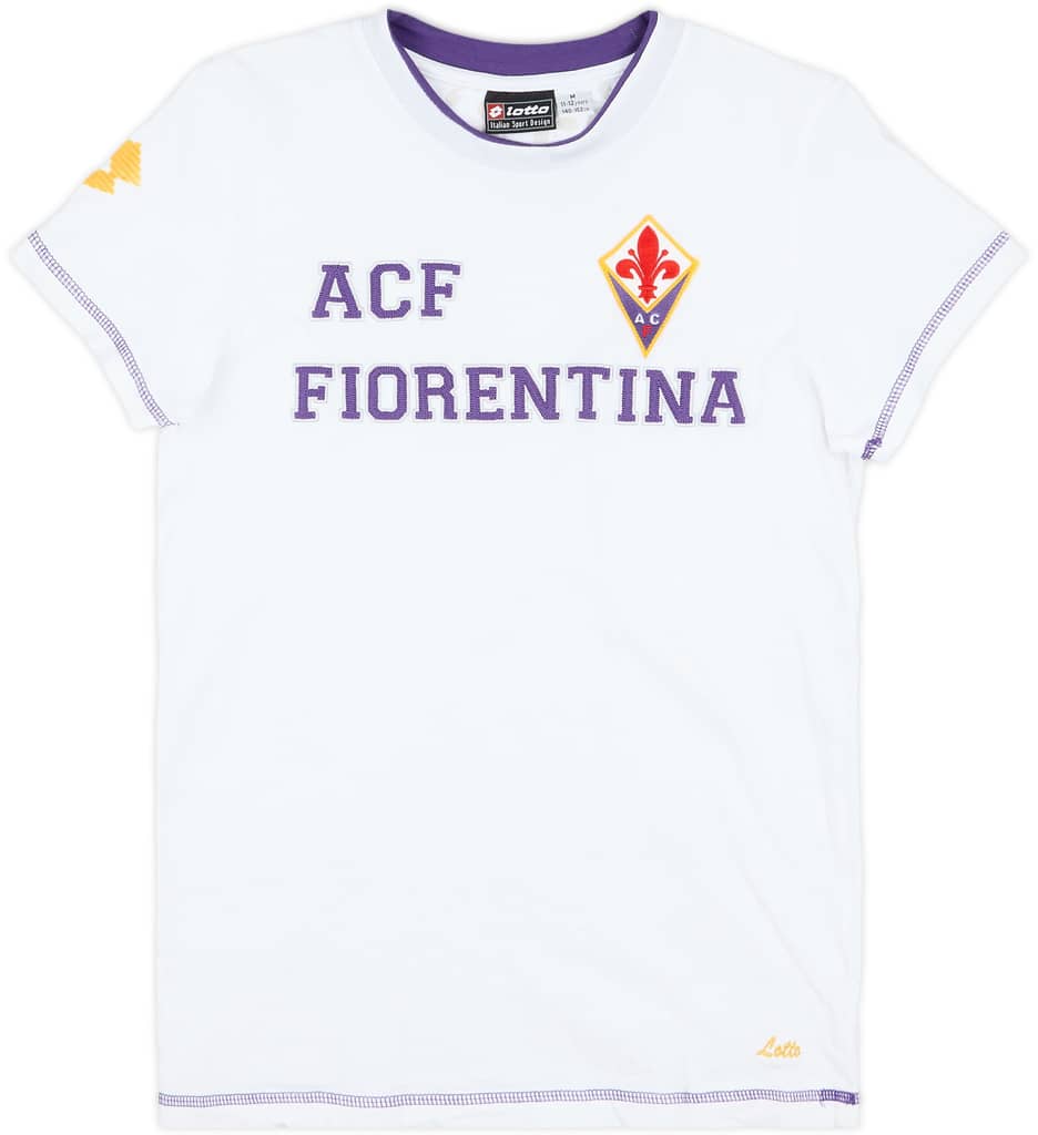 2005-06 Fiorentina Lotto Cotton Tee - 8/10 - (M.Boys)