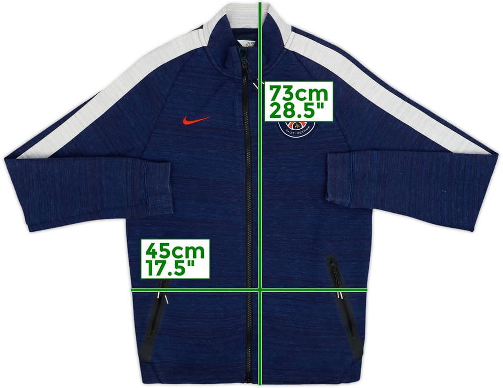 2014-15 Paris Saint-Germain Nike Track Jacket - 8/10 - (S)