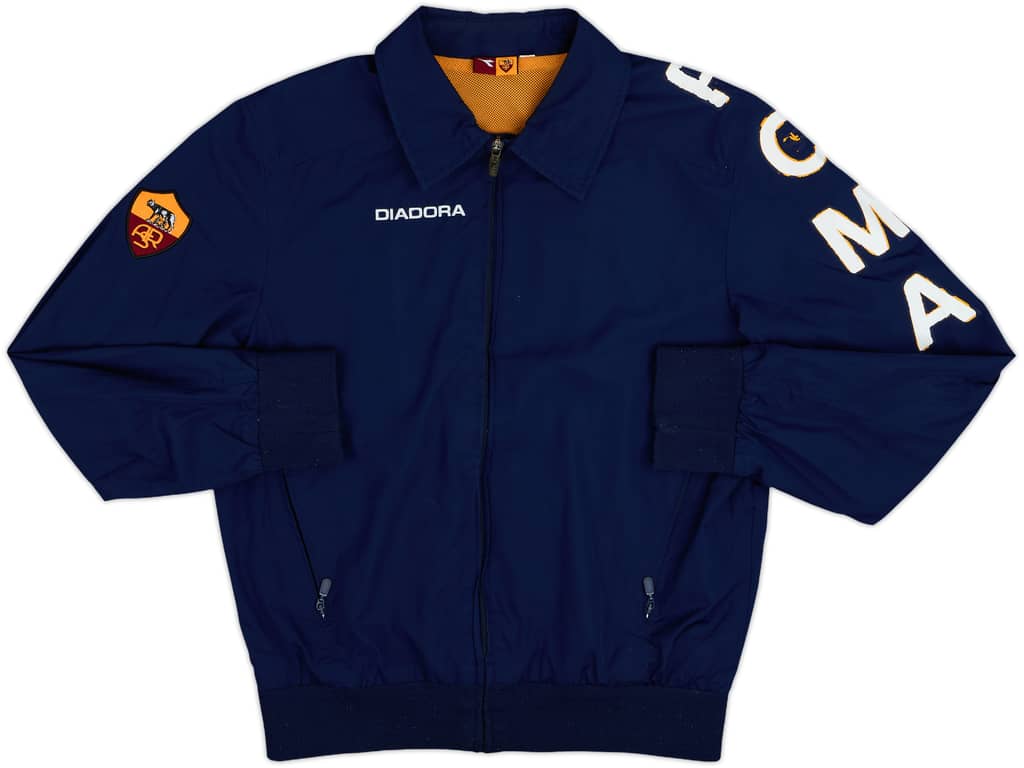 2005-06 Roma Diadora Track Jacket - 6/10 - (S)