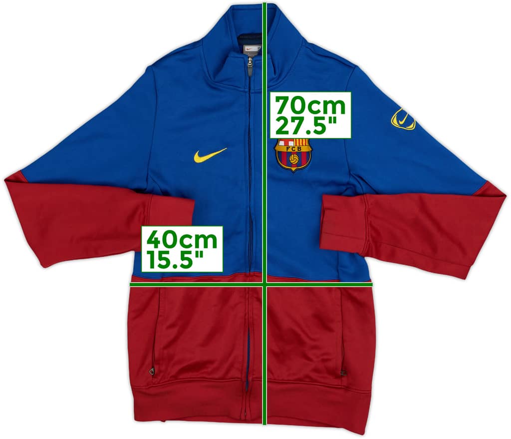 2009-10 Barcelona Nike Track Jacket - 8/10 - (S)
