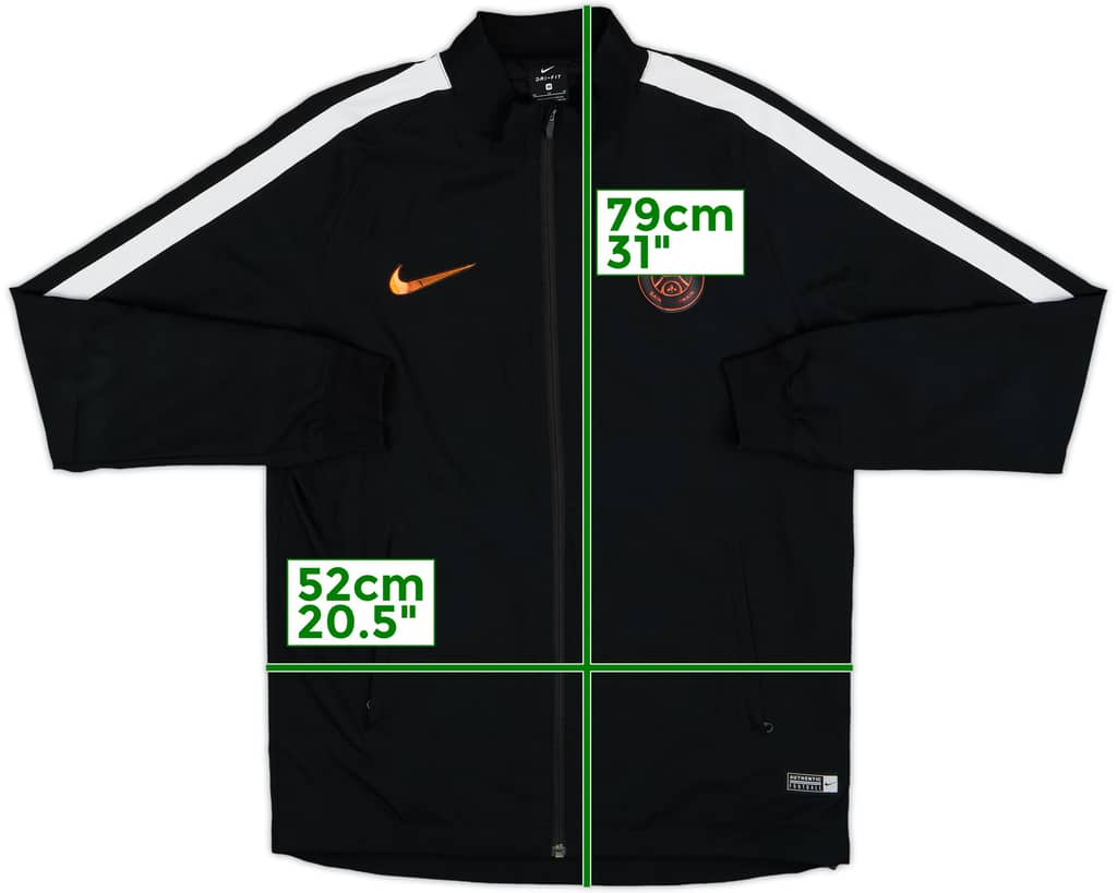 2016-17 Paris Saint-Germain Nike Track Jacket - 8/10 - (M)