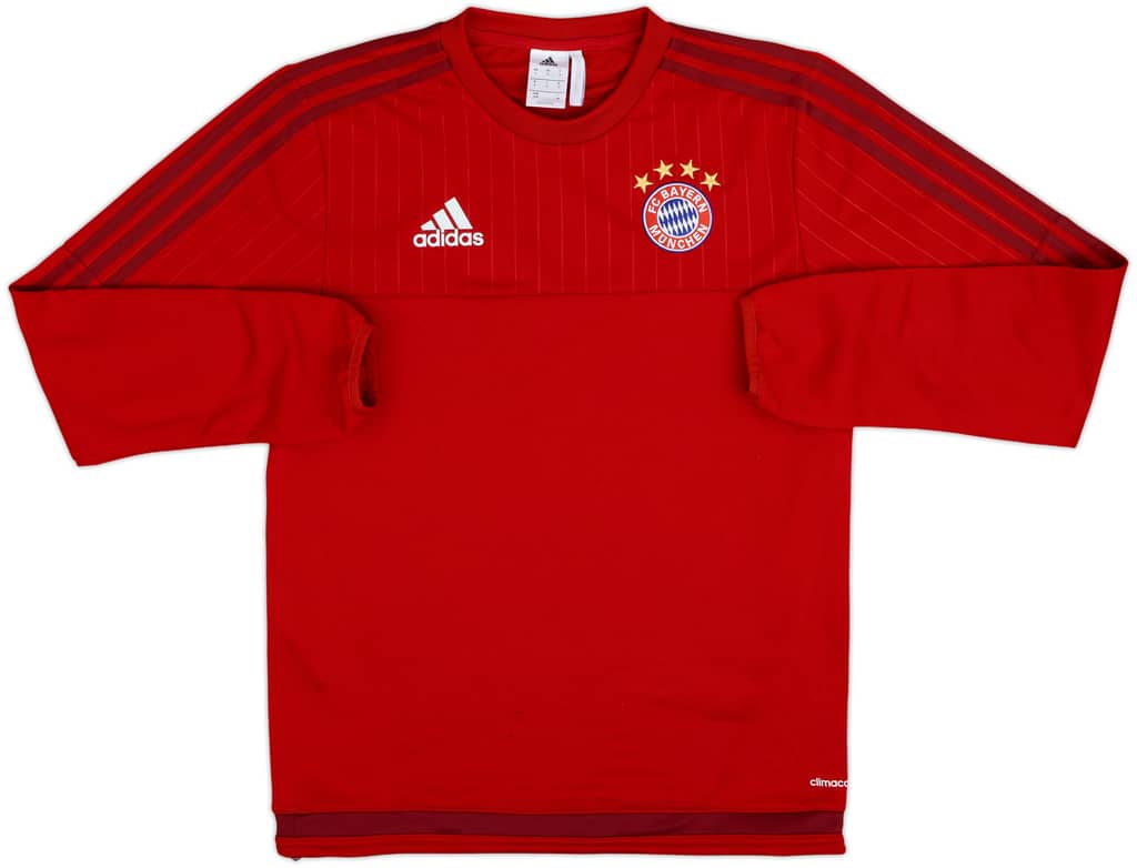 2015-16 Bayern Munich adidas Sweat Top - 8/10 - (S)