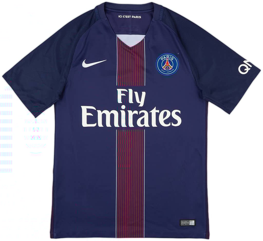 2016-17 Paris Saint-Germain Home Shirt - 5/10 - (S)