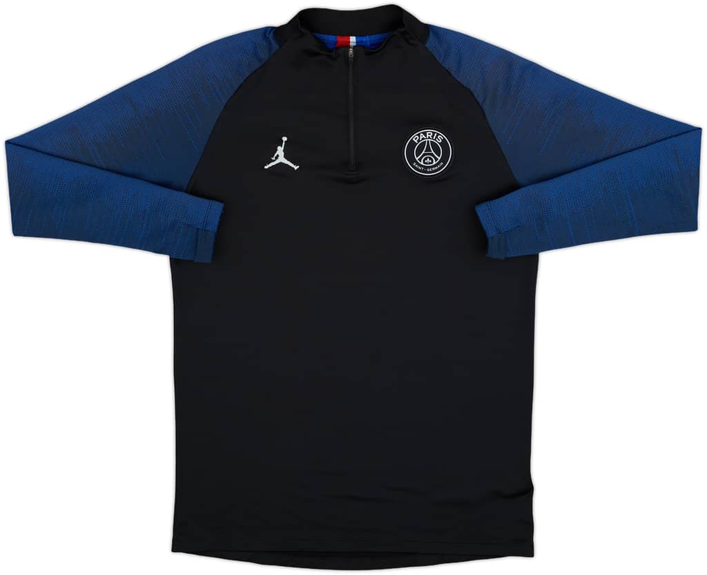 2020-21 Paris Saint-Germain Nike 1/4 Zip Drill Top - 8/10 - (M)