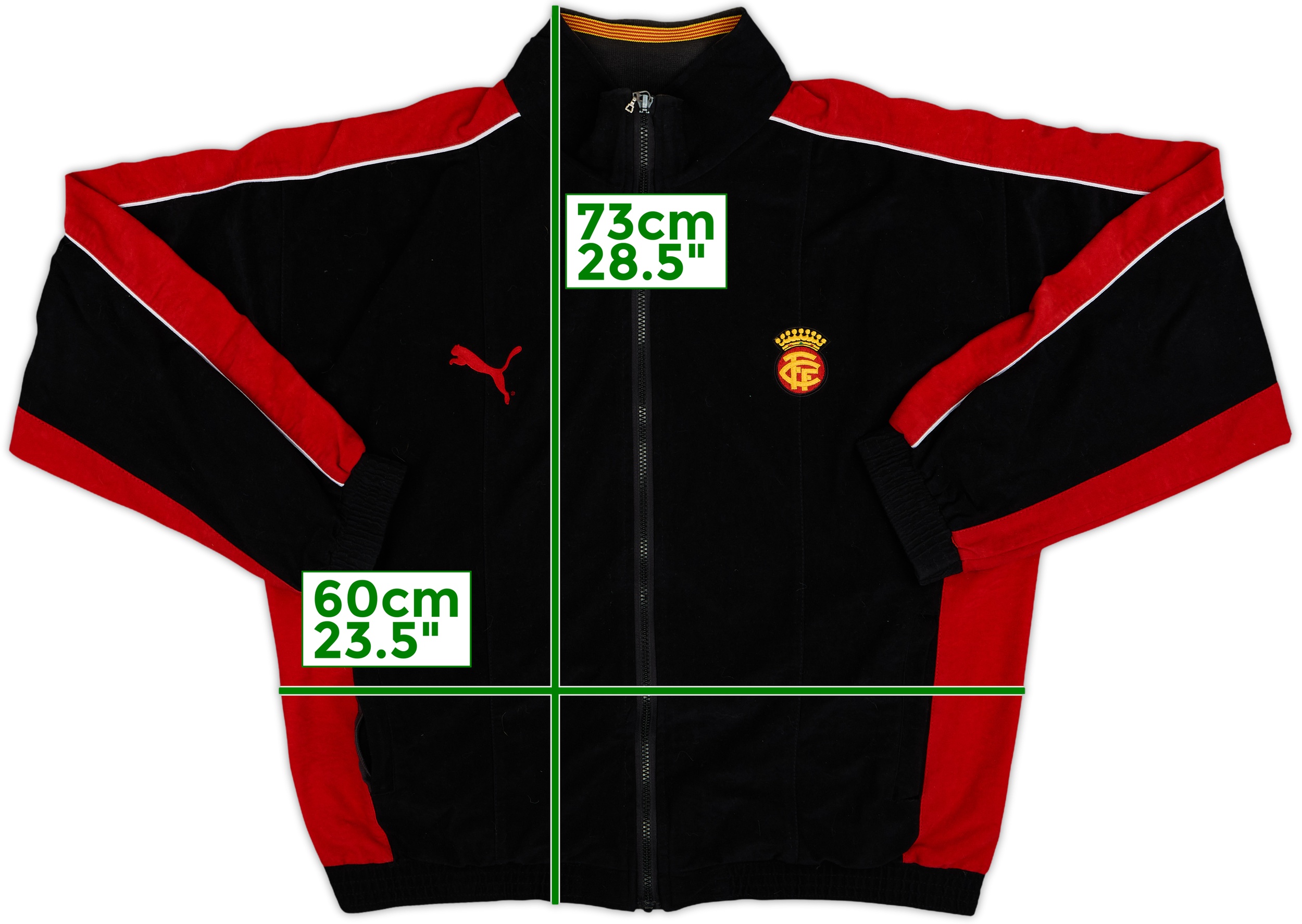 1998-00 Catalunya Puma Track Jacket - 9/10 - (L)