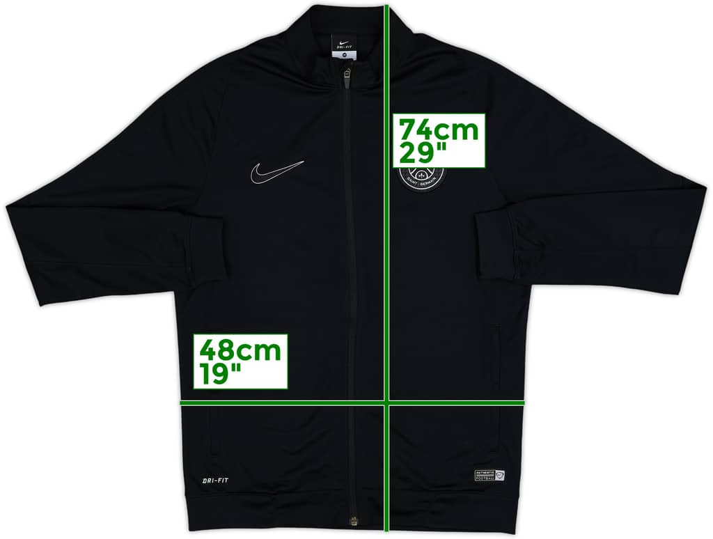 2015-16 Paris Saint-Germain Nike Track Jacket - 9/10 - (M)