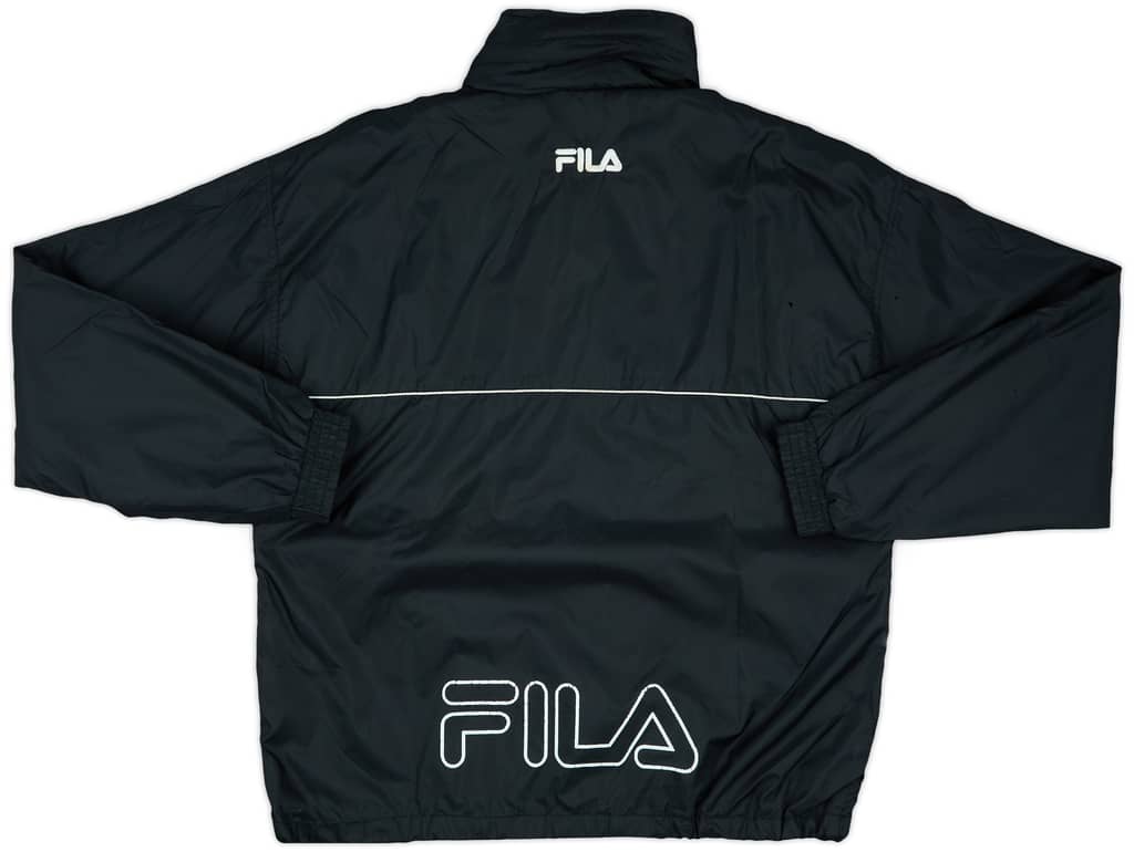 2001-02 NEC Nijmegen Fila Hooded Rain Jacket - 5/10 - (S)
