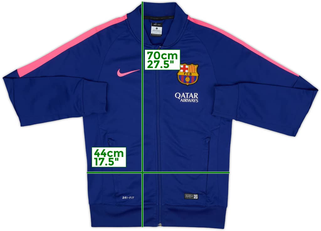 2014-15 Barcelona Nike Track Jacket - 10/10 - (S)
