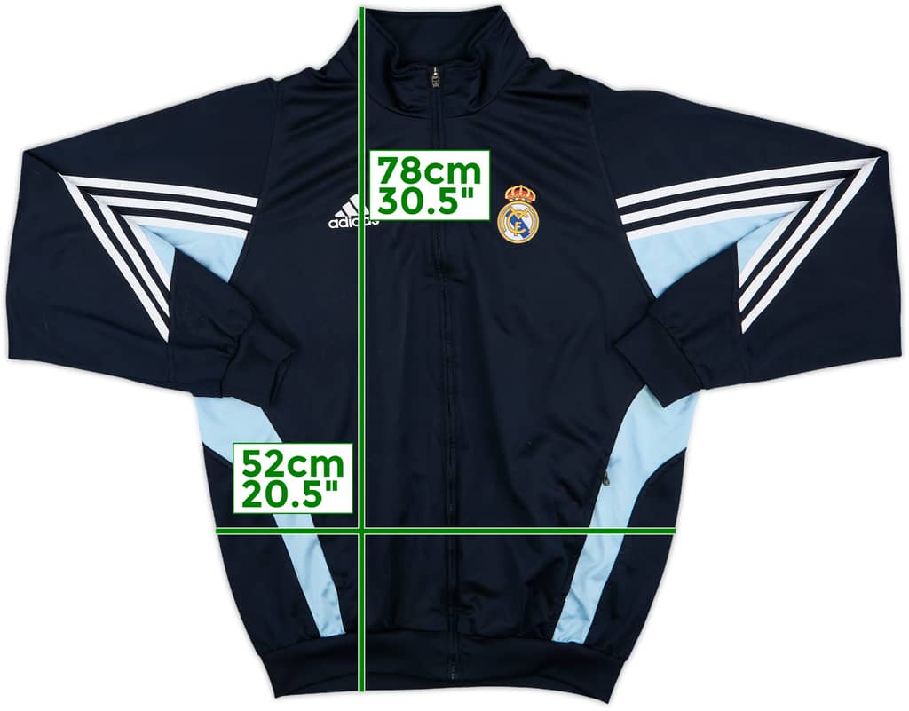 2003-04 Real Madrid adidas Track Jacket - 7/10 - (L)