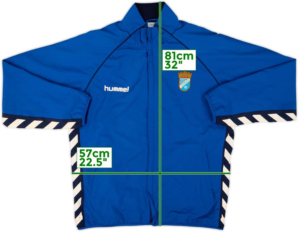 2006-07 Xerez CD Hummel Track Jacket - 8/10 - (XL)
