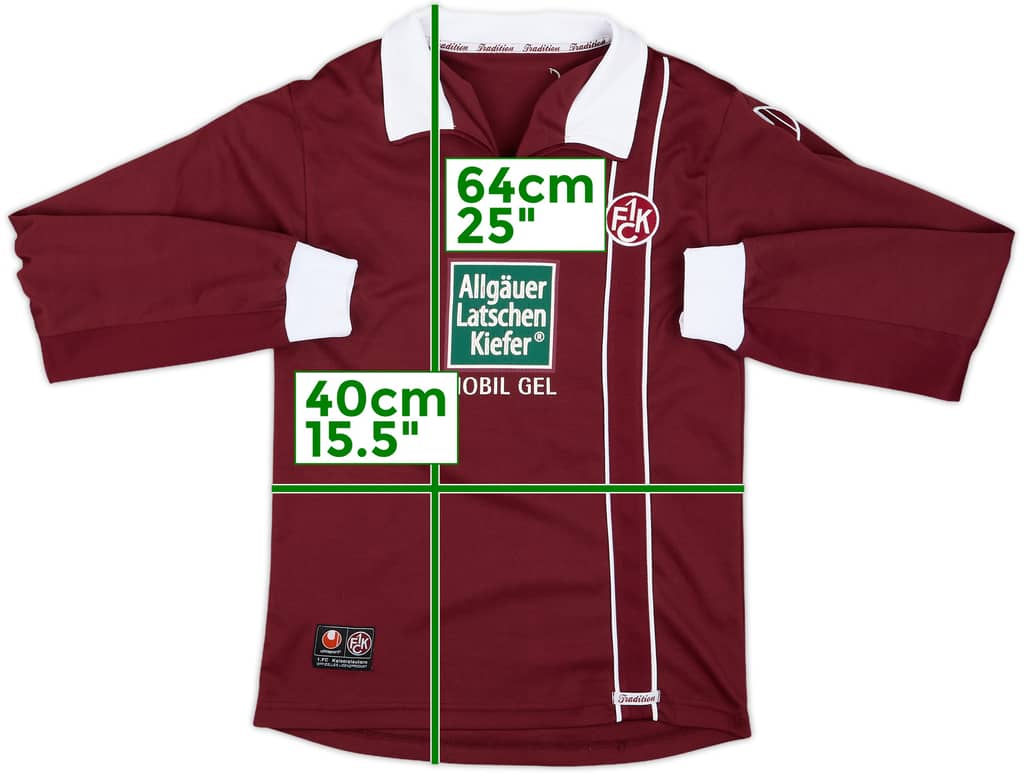 2011-12 Kaiserslautern Home L/S Shirt - 6/10 - (L.Boys)