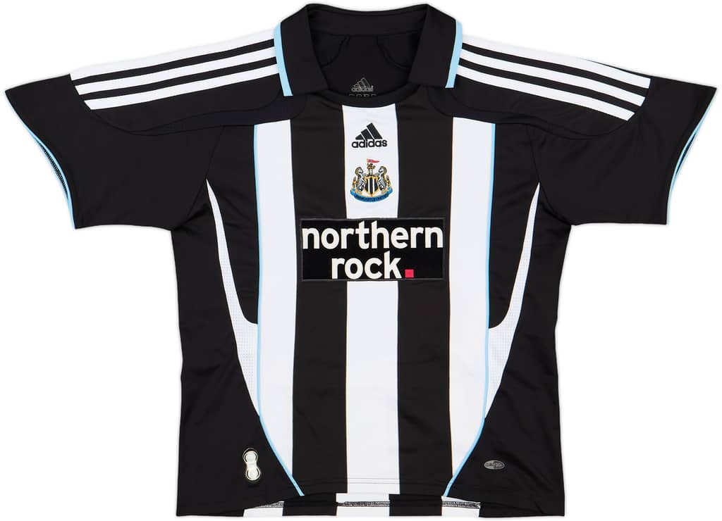 2007-09 Newcastle Home Shirt - 8/10 - (M.Boys)