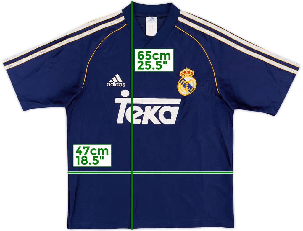 1998-99 Real Madrid Third Shirt - 8/10 - (L.Boys)