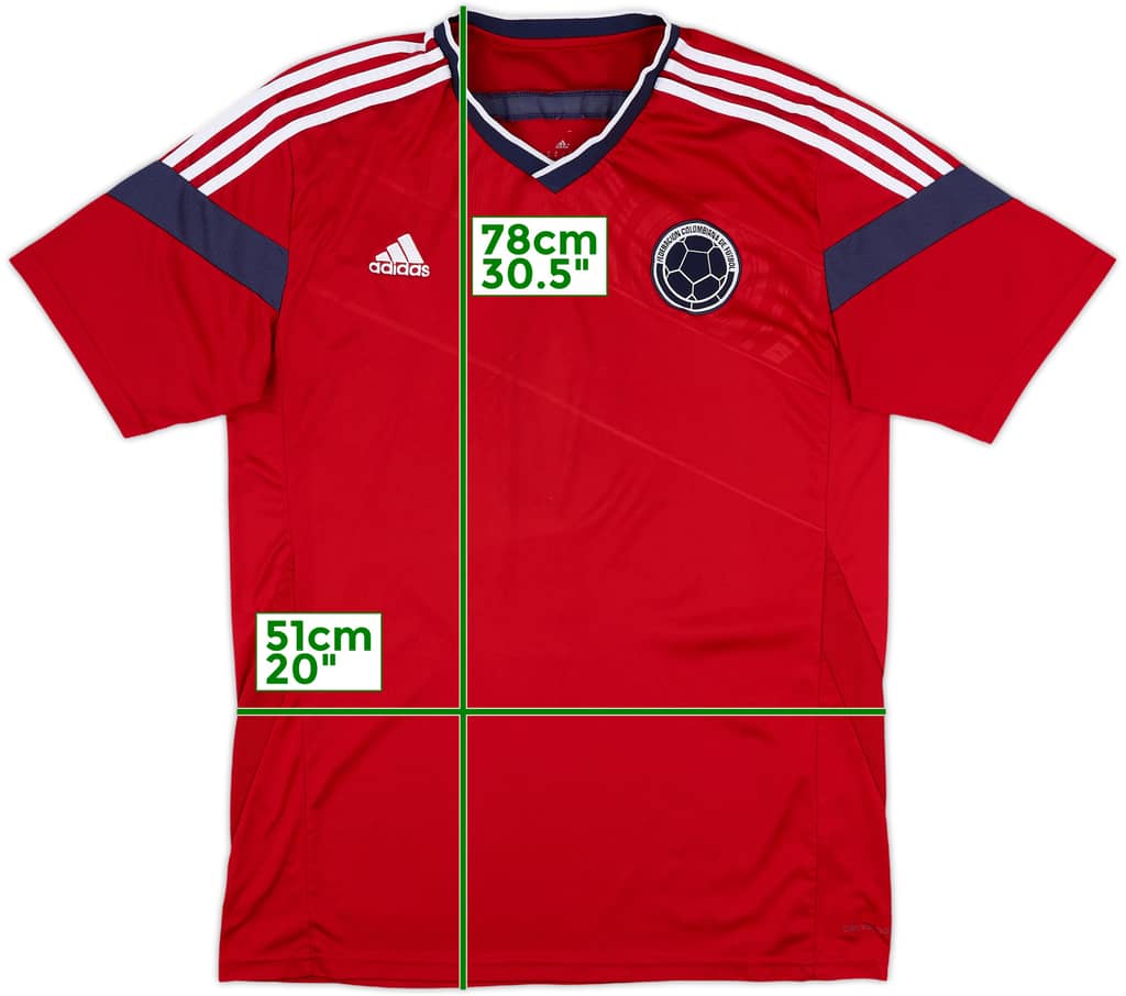 2014-15 Colombia Away Shirt - 8/10 - (XL)