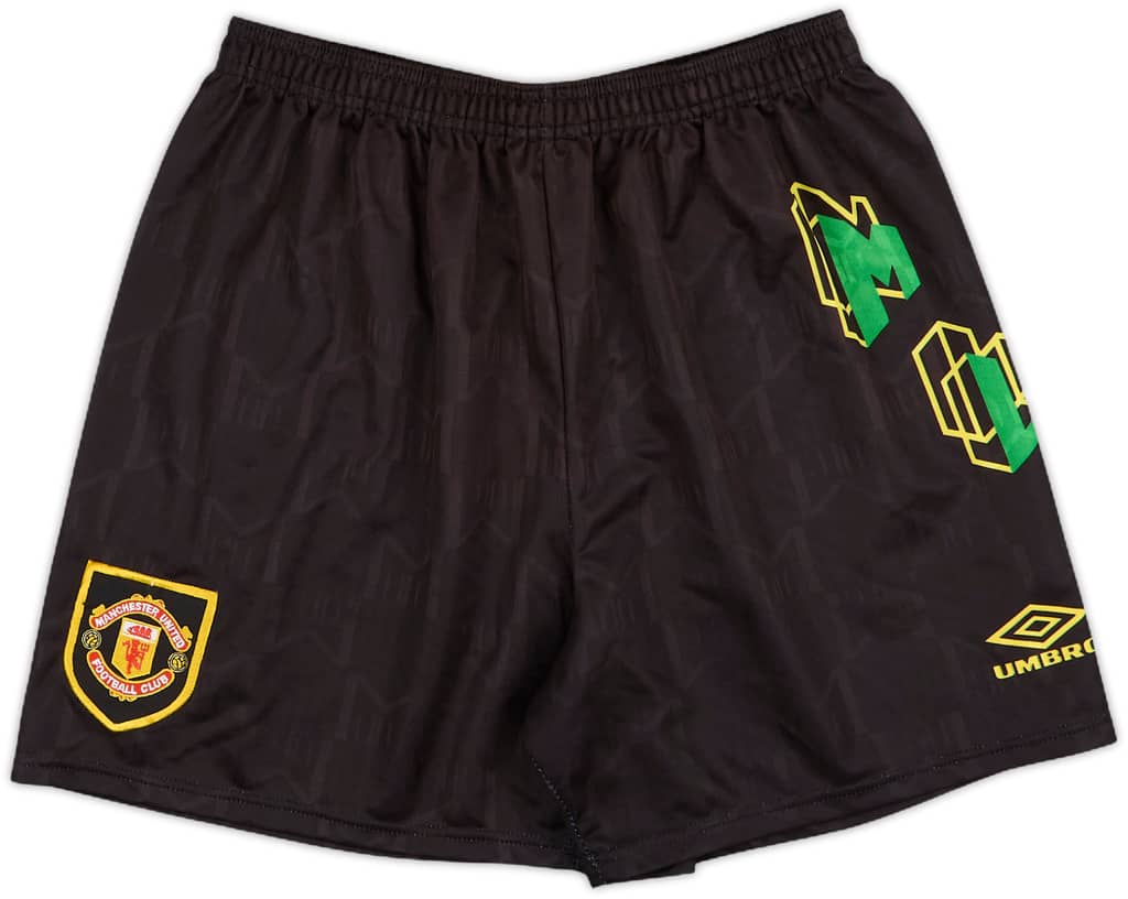 1992-93 Manchester United Third Shorts - 9/10 - (L)