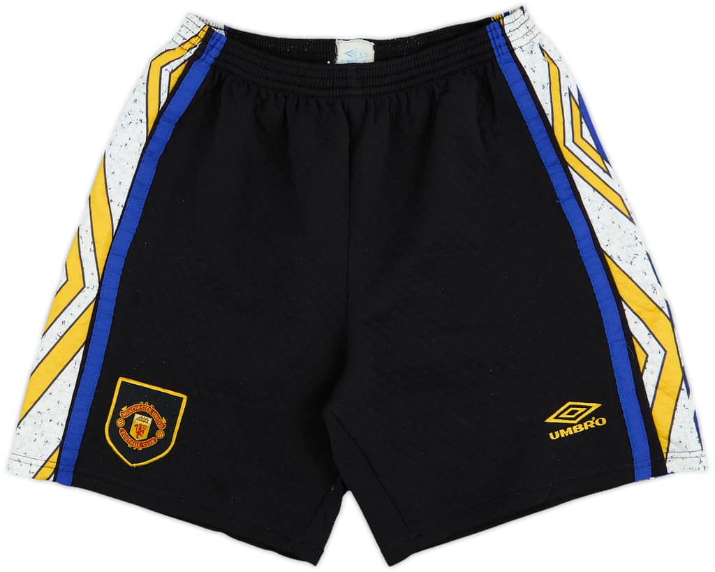 1993-95 Manchester United GK Shorts - 8/10 - (XL)