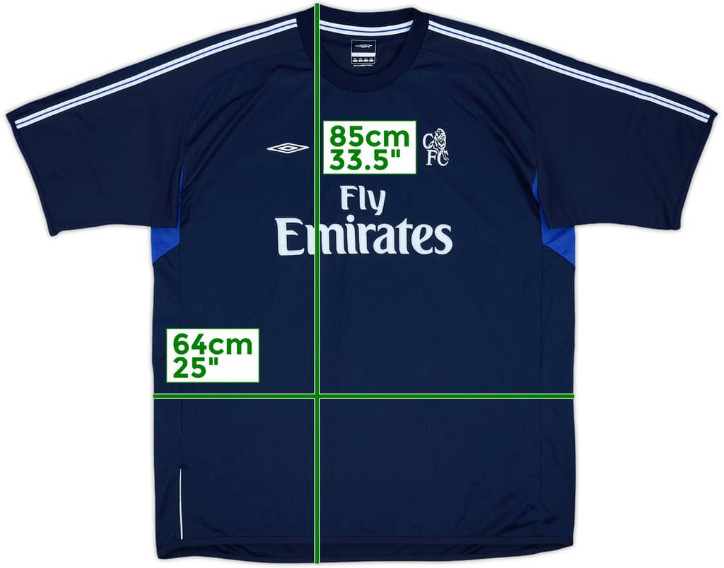2002-03 Chelsea Umbro Training Shirt - 9/10 - (XXL)