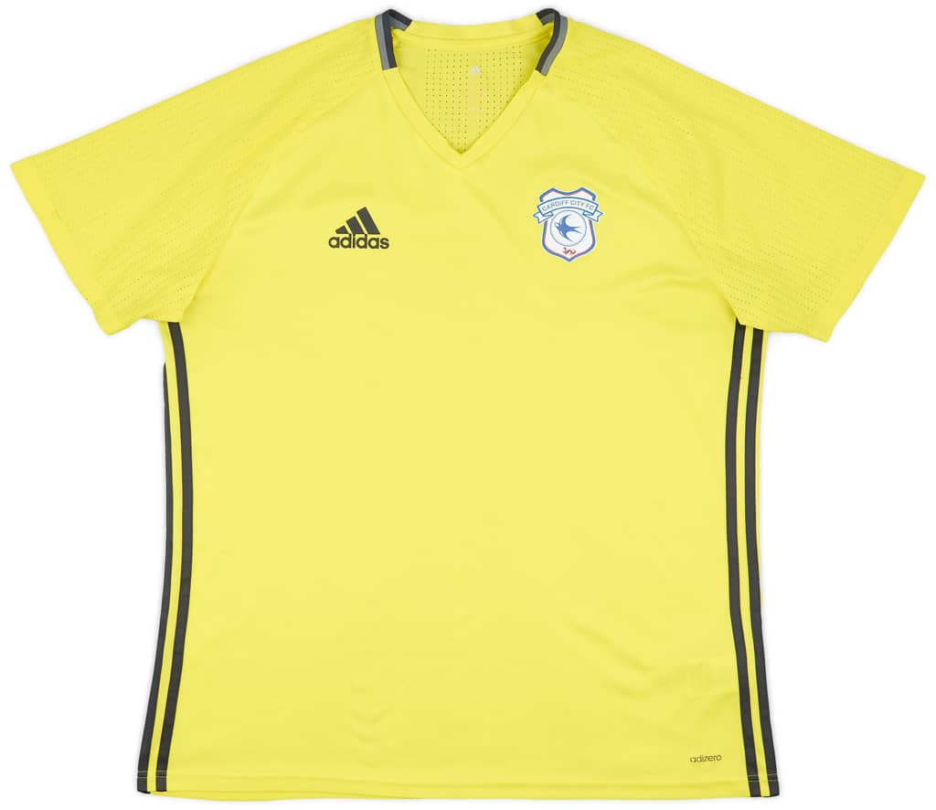 2015-16 Cardiff adidas Training Shirt - 8/10 - (XL)