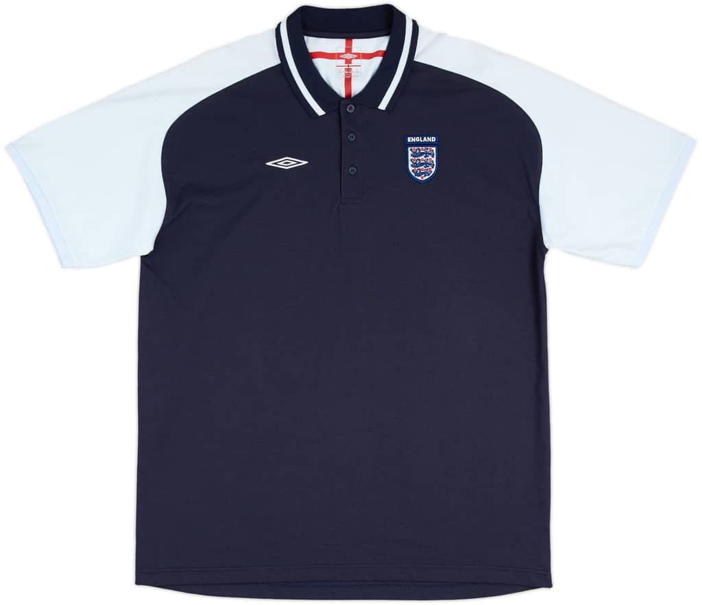 2004-05 England Umbro Polo Shirt - 10/10 - (XXL)