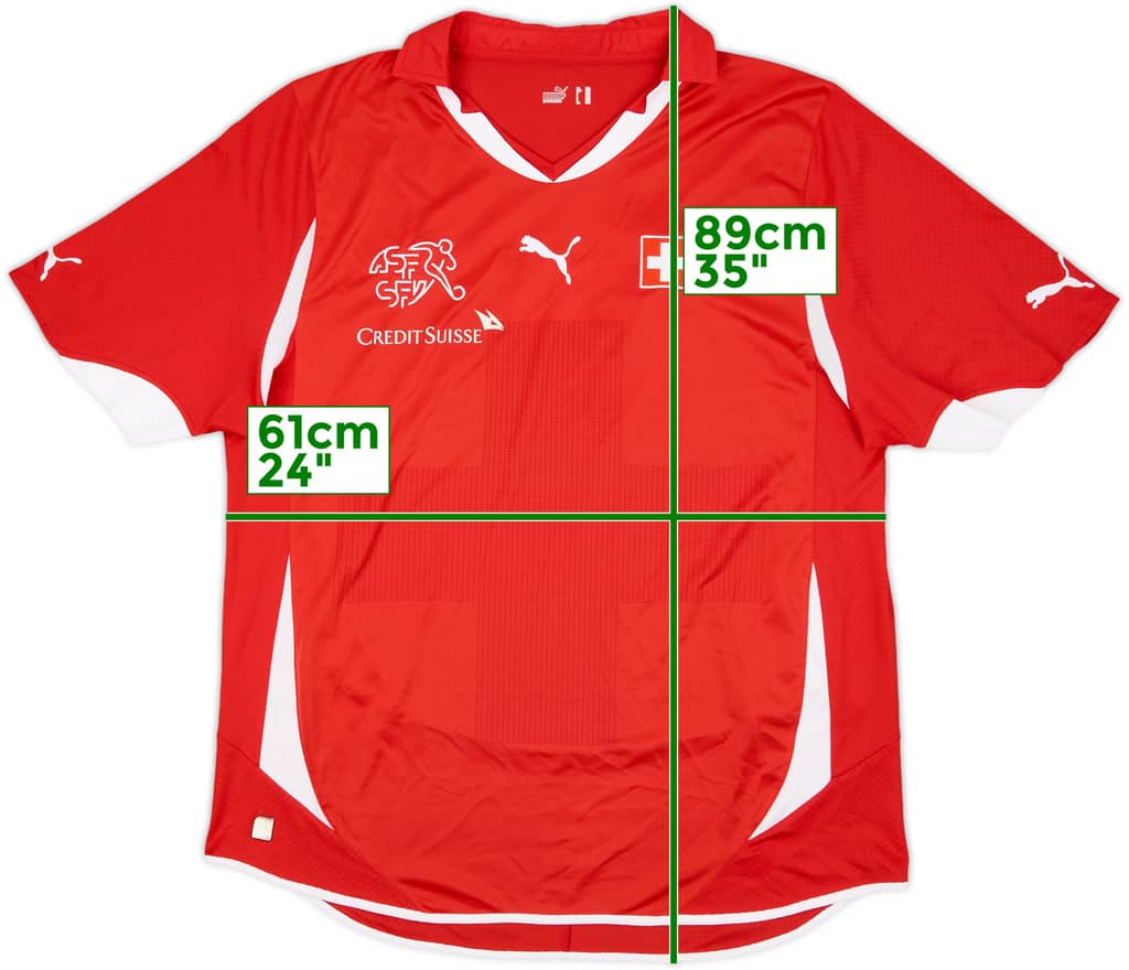 2010-11 Switzerland Home Shirt - 9/10 - (XXL)