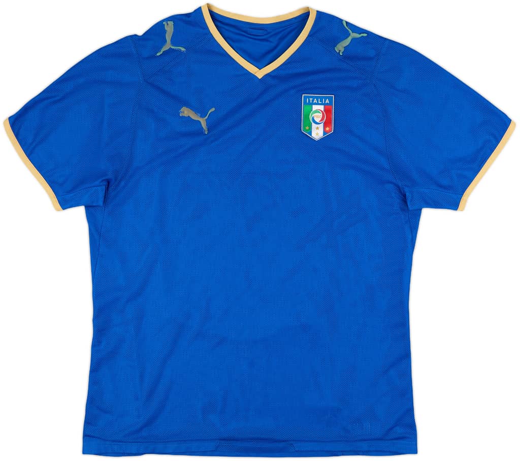 2007-08 Italy Home Shirt - 4/10 - (L)