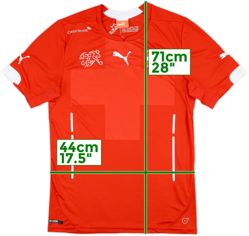 2014-15 Switzerland Home Shirt - 8/10 - (S)