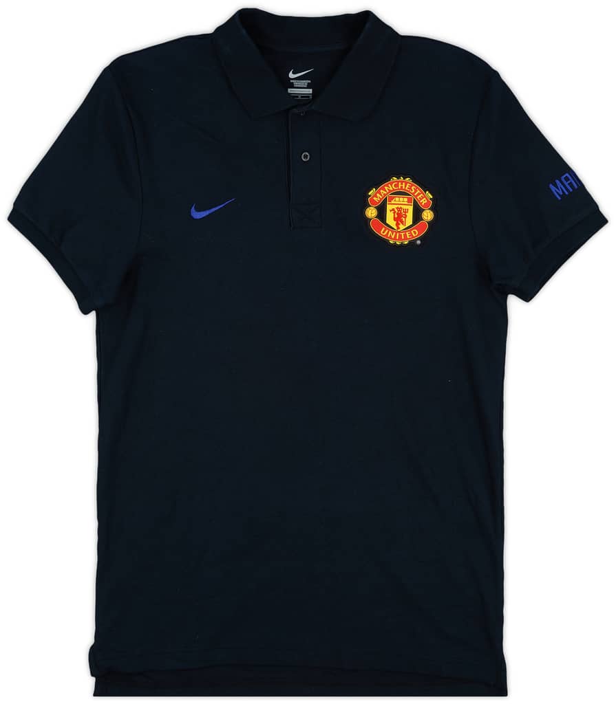 2011-12 Manchester United Nike Polo Shirt - 9/10 - (M)