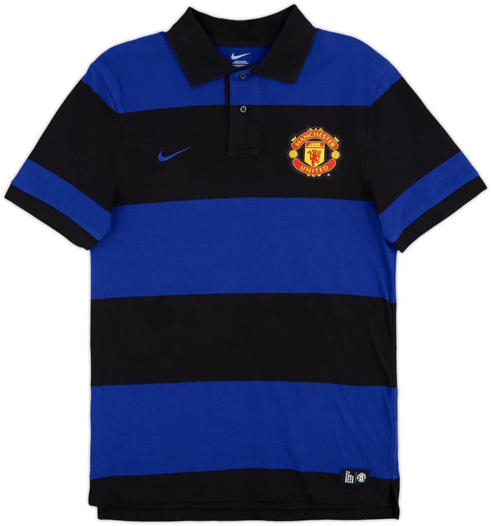 2012-13 Manchester Nike Polo Shirt - 8/10 - (M)