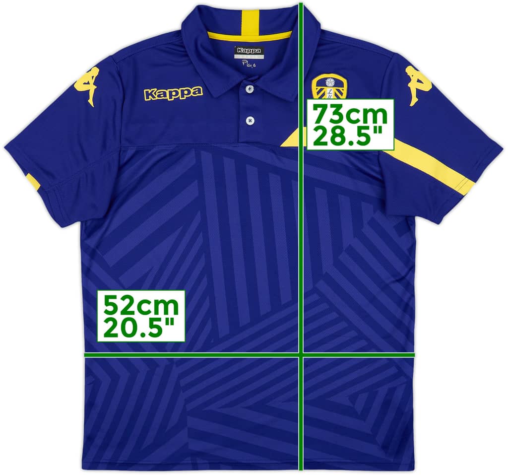 2016-17 Leeds Kappa Polo Shirt - 9/10 - (L)