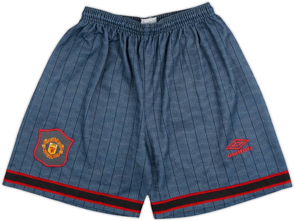 1995-96 Manchester United Away Shorts - 5/10 - (M)