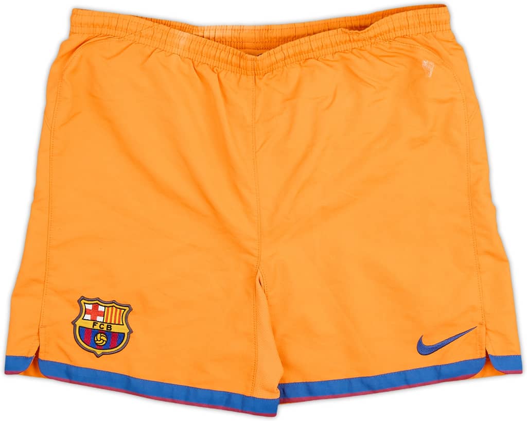 2006-07 Barcelona Away Shorts - 5/10 - (11-12 Years)