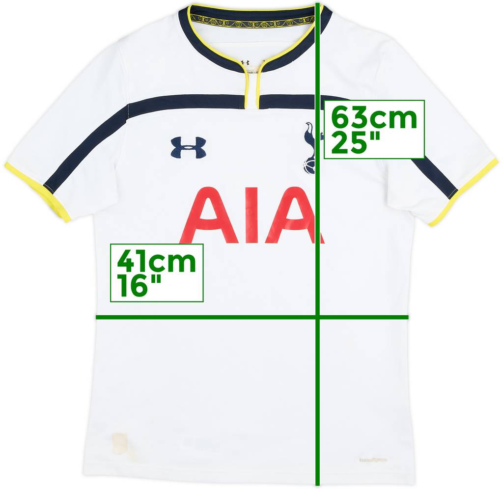 2014-15 Tottenham Home Shirt - 6/10 - (13-14 Years)