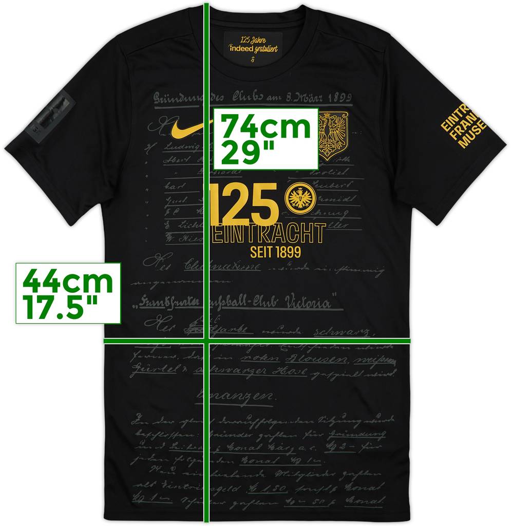 2023-24 Eintracht Frankfurt Anniversary Fourth Shirt - 9/10 - (S)