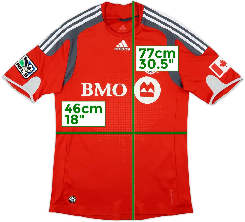2009-10 Toronto FC Authentic Home Shirt - 4/10 - (M)