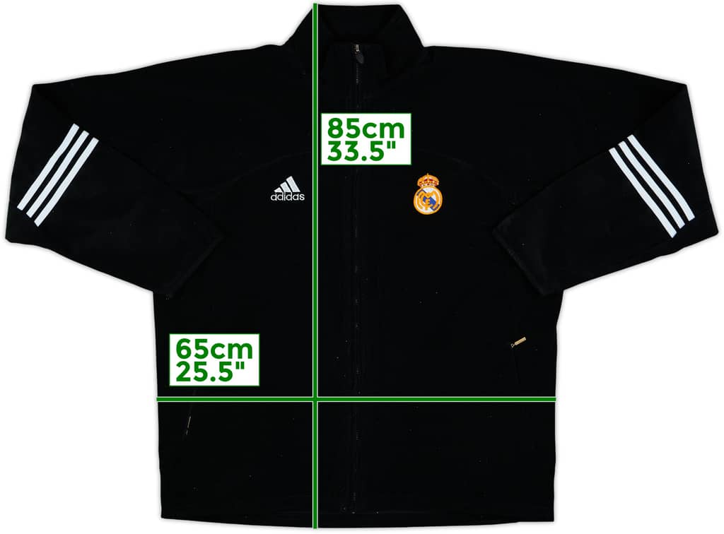 2001-02 Real Madrid adidas Track Jacket - 7/10 - (M/L)