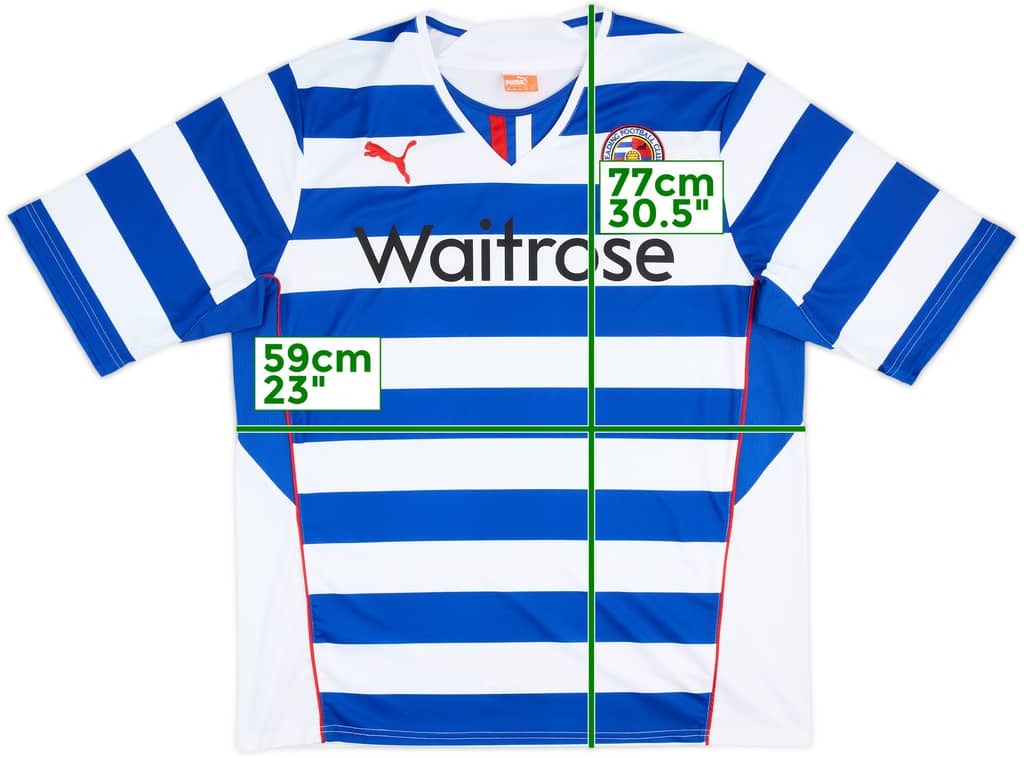 2013-14 Reading Home Shirt - 5/10 - (XXL)