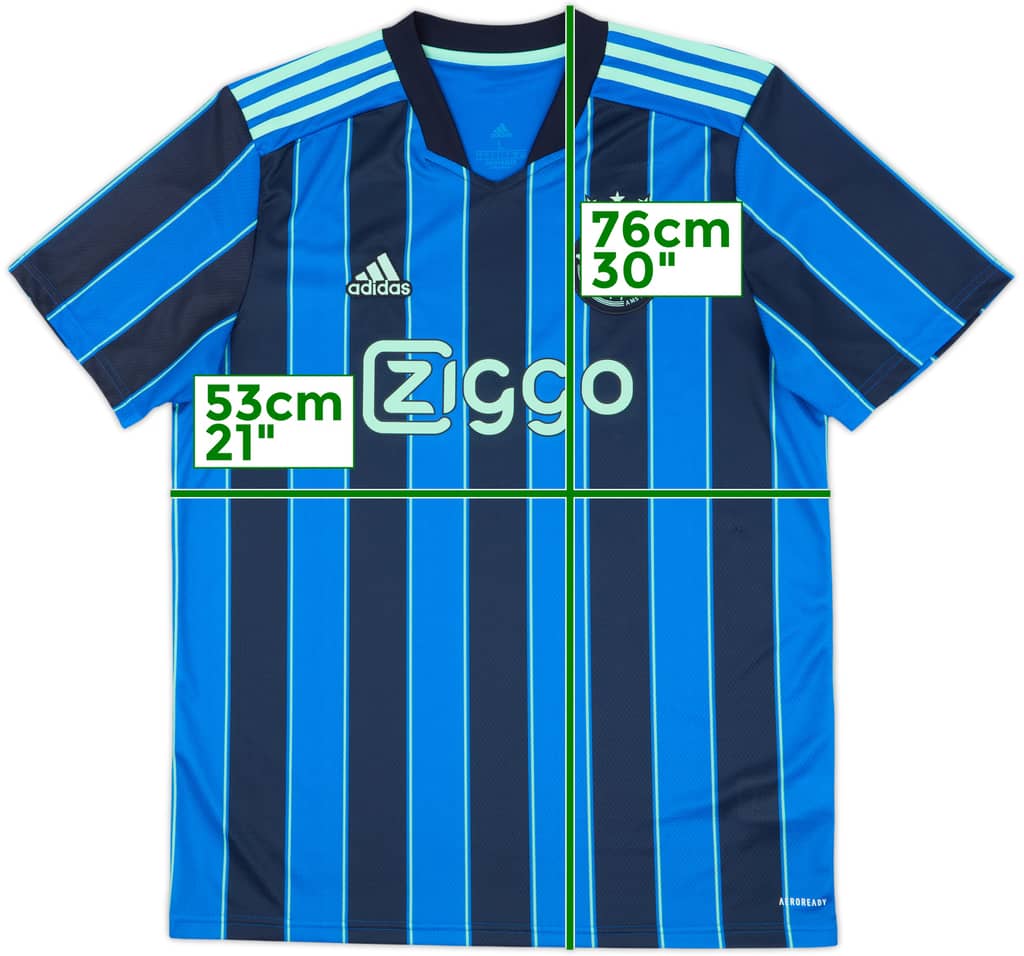 2021-22 Ajax Away Shirt - 9/10 - (L)