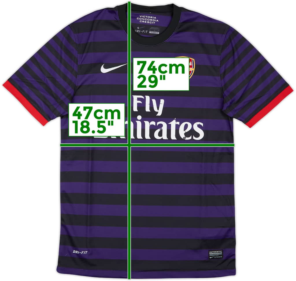 2012-13 Arsenal Away Shirt - 5/10 - (S)