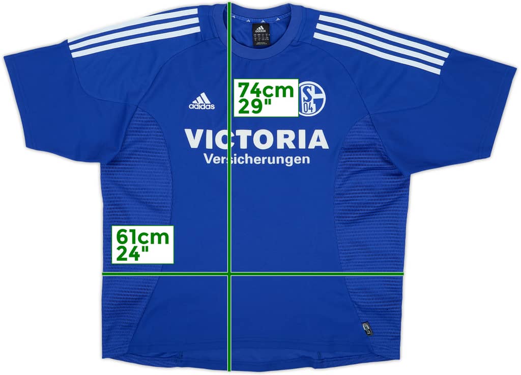 2002-04 Schalke Home Shirt - 9/10 - (XL)