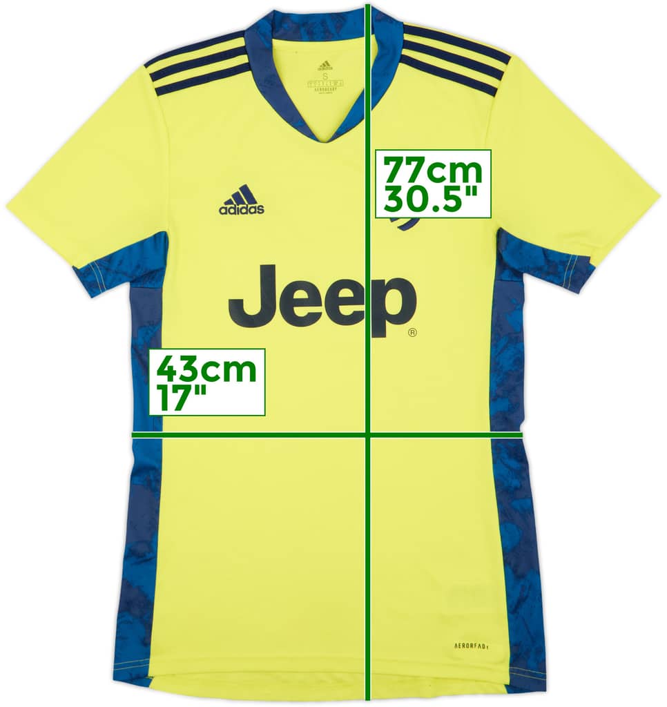 2020-21 Juventus GK S/S Shirt - 8/10 - (S)